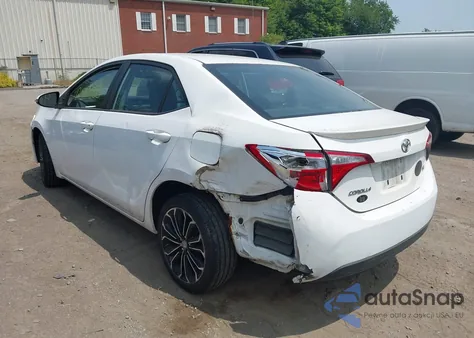 2014 Toyota Corolla S Plus из США, поврежденный, VIN 2T1BURHE3EC204936